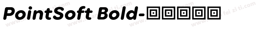 PointSoft Bold字体转换